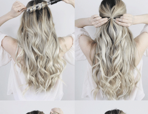 Easy Half-up Hairstyle with a Twist, Alex Gaboury