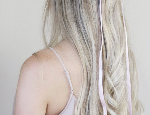 Simple Half-up Hairstyle With Bow, Alex Gaboury