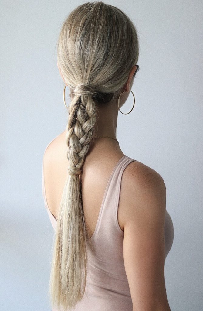 Easy Hairstyles, Braided Ponytail, www.alexgaboury.com