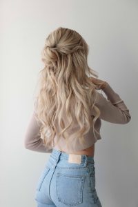 3 EASY HALF UP HALF DOWN HAIRSTYLES FOR SPRING 2021 🌷Alex Gaboury