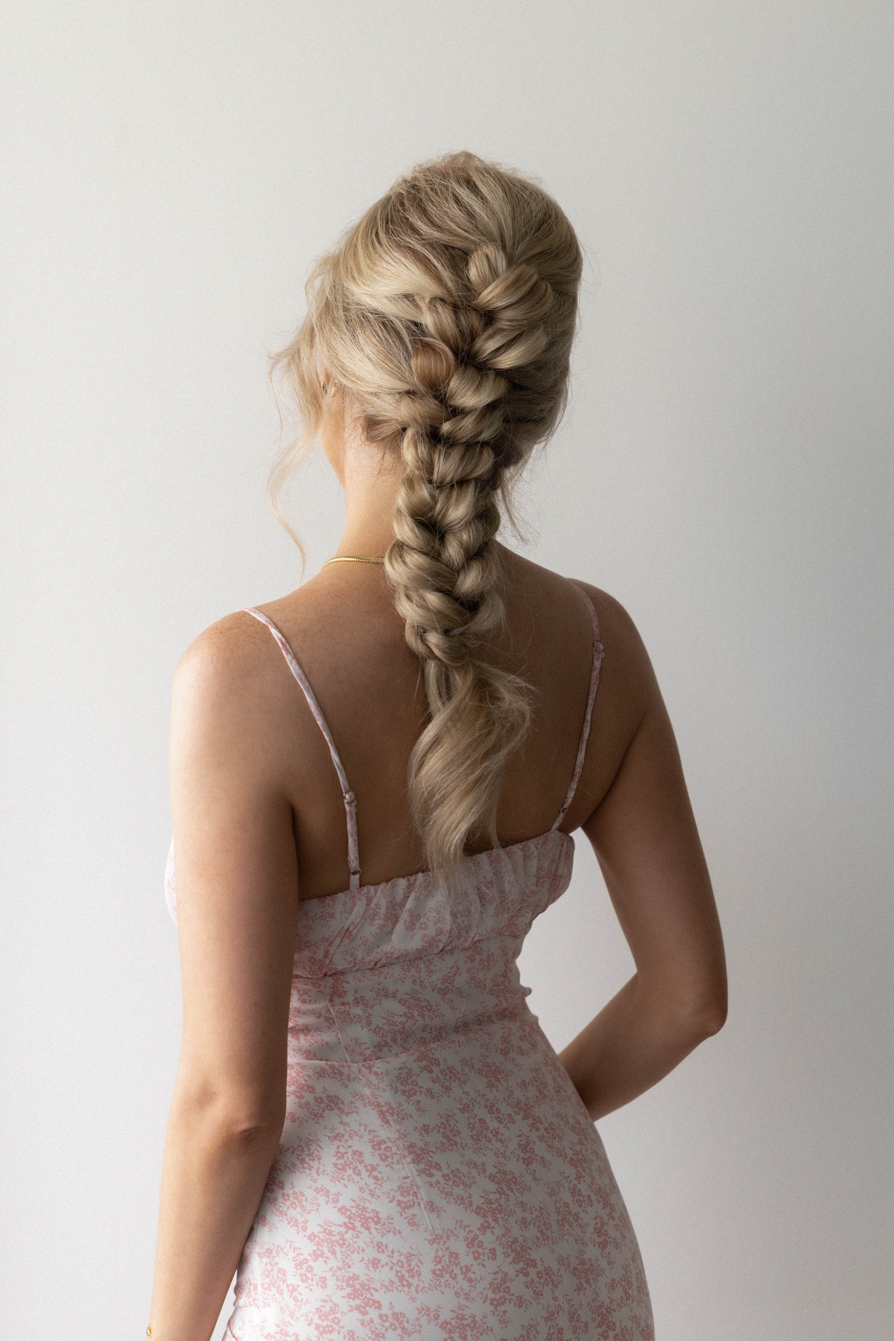 EASY BRAIDED PONYTAIL HAIRSTYLE FOR SUMMER 2021