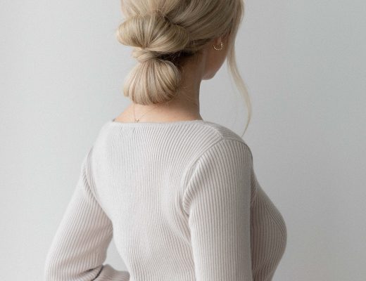 EASY UPDO HAIRSTYLE + TUTORIAL | Perfect for bridal, and medium - long length hairstyles 