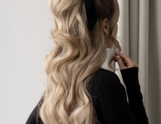 3 EASY NEW YEARS EVE HAIRSTYLES + Tutorials 2021 | Half up Half Down Hairstyle with Bow - Perfect for medium - long hair lengths