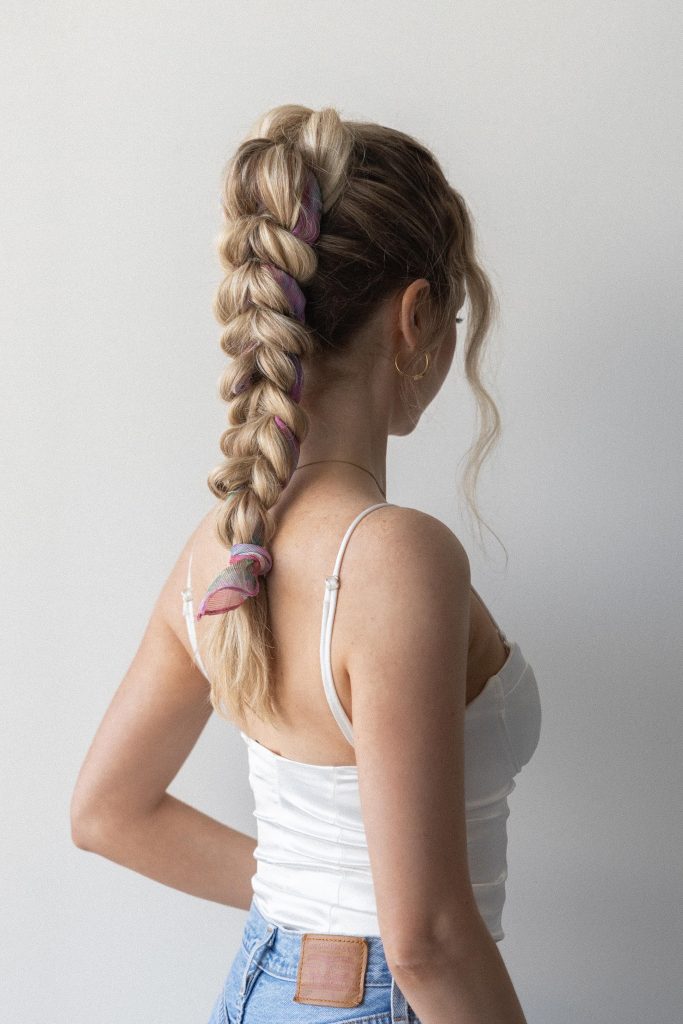 Easy Pull Through Braid Tutorial To Try This Spring