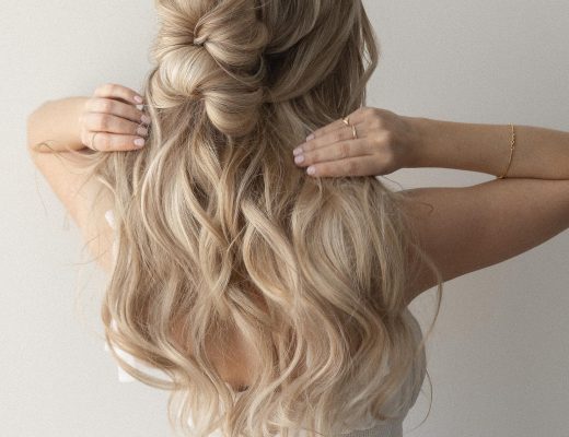 EASY HALF UP HALF DOWN HAIRSTYLE + TUTORIAL FOR SPRING 2022 | Perfect for Prom, Weddings, Bridal, Wedding Guest