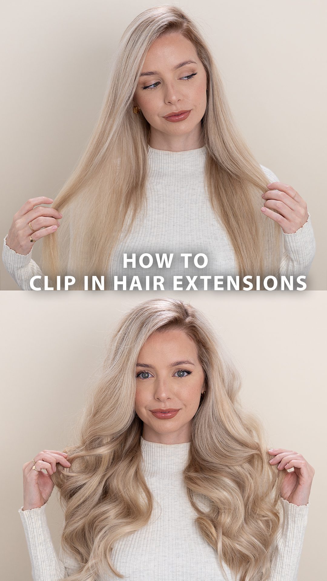 HOW TO CLIP IN HAIR EXTENSIONS + HALO - Alex Gaboury
