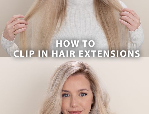 How to clip in hair extensions | Halo hair extensions