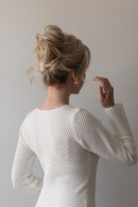 Easy High Bun Hairstyle | Wedding, Prom, Formal Hairstyles for Medium - Long Hair