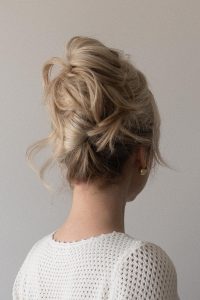 Easy Updo Hairstyle | Perfect Bridal, Wedding, Prom Hairstyle for Long - Medium Hair