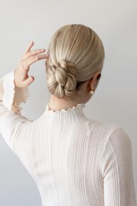 Sleek Bun Hairstyles For Long Hair and Medium Hair Lengths