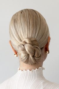 Easy Sleek Updo | Wedding Hairstyle