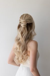 Half Up Half Down Hairstyle Inspiration | Wedding, Bridesmaid, Prom, School