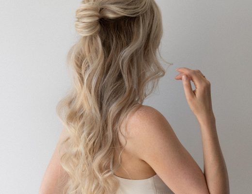 Half Up Half Down Wedding Hair | Bridesmaid, Prom, School