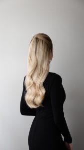 Easy Half Up Half Down Hair Tutorial + Video