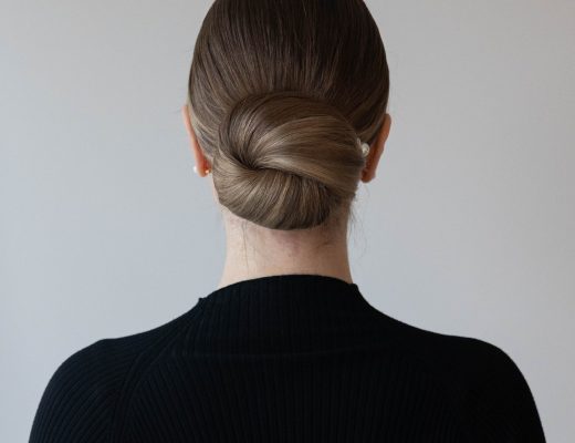 How to simple updo hair tutorial