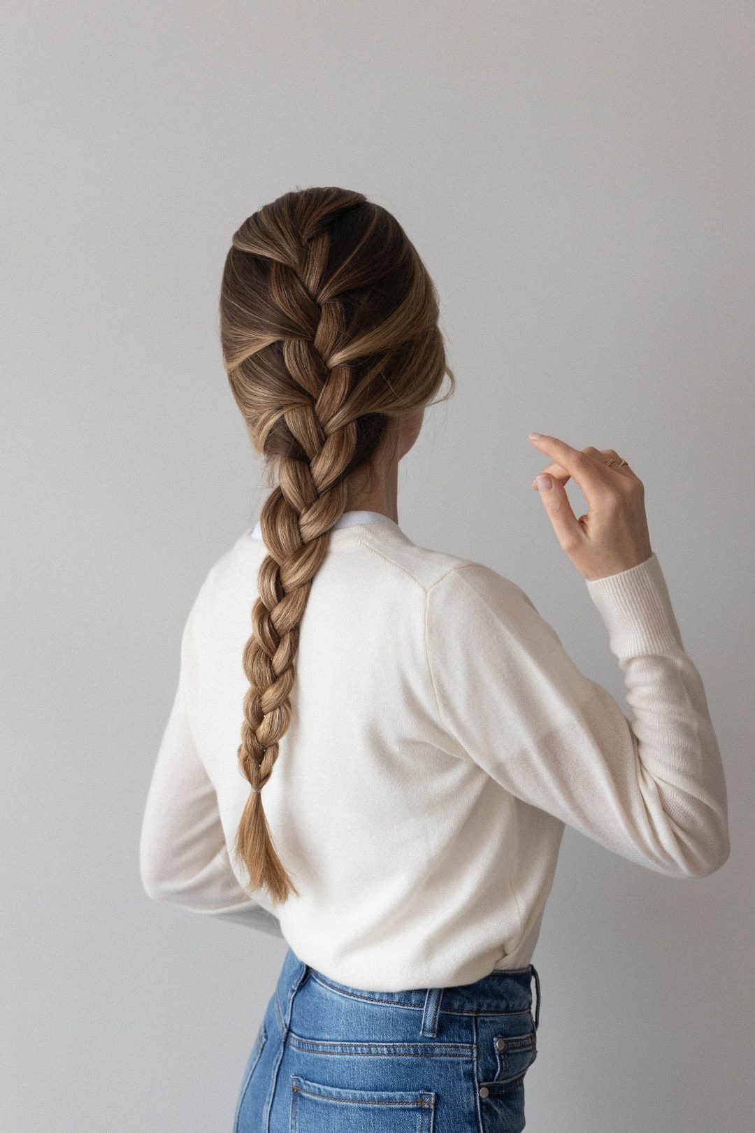 Easy Braided Ponytail + 5 Outfit Ideas