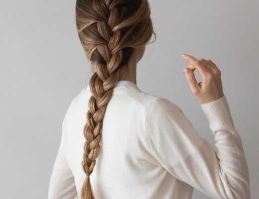 Easy Braided Ponytail + 5 Outfit Ideas
